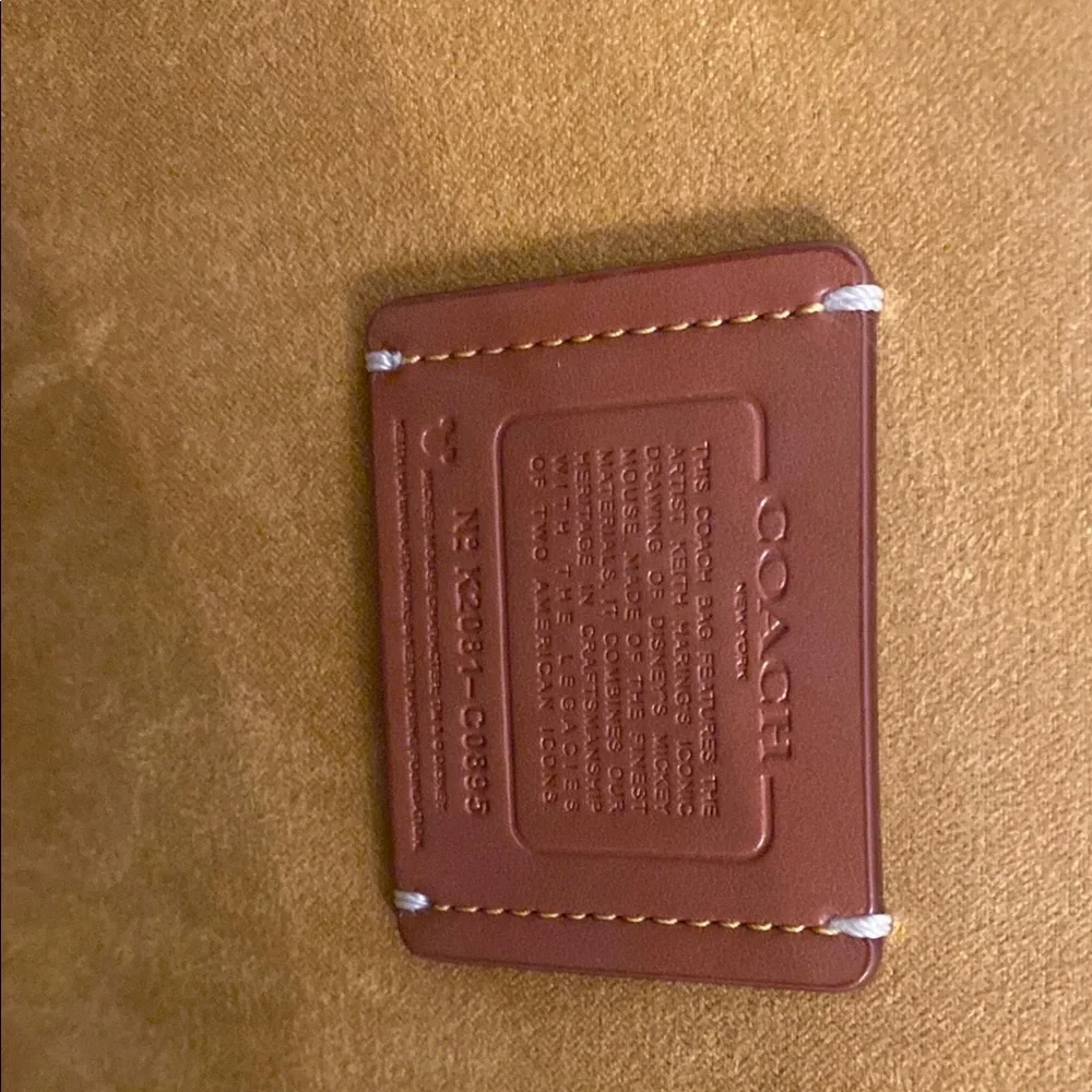 Coach Mickey Mouse White and Black Tote Bag , Keith Haring Edition - Picture 5 of 9